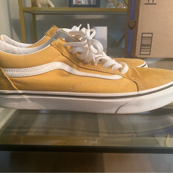 Yellow Suede Van’s low top - Picture 3 of 5